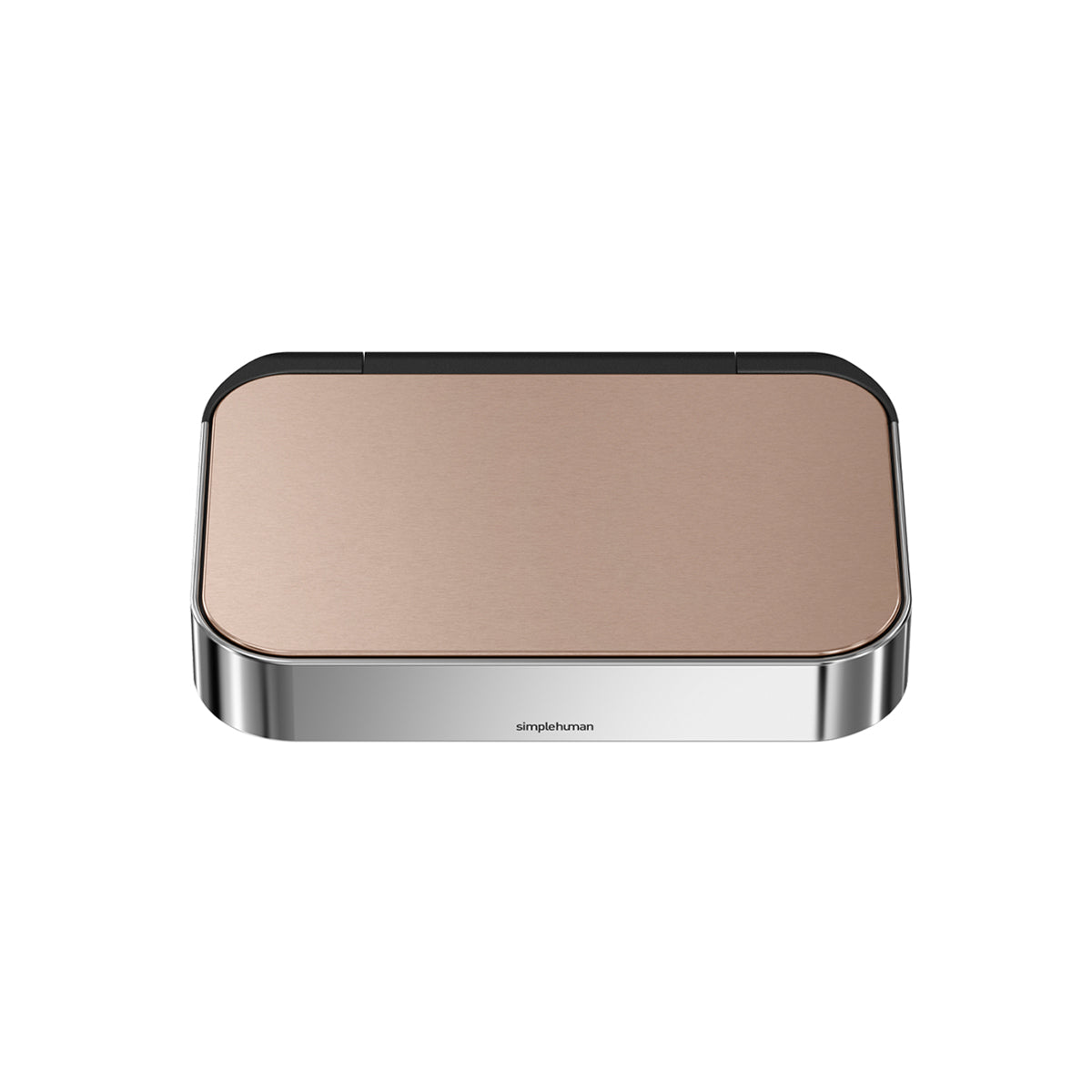 Lid With Liner Rim, Rose Gold Stainless Steel [Sku:Pd6166]
